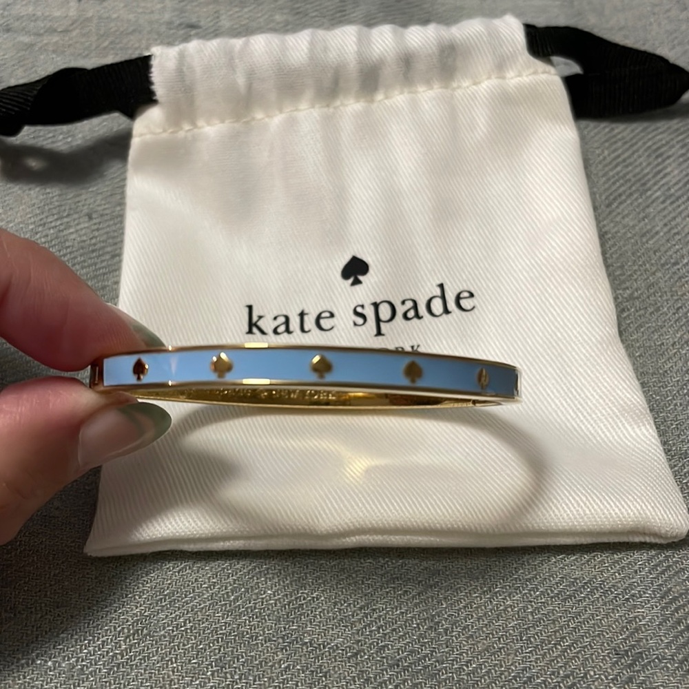 Kate Spade Blue Enamel Bracelet